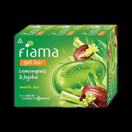 Fiama – Lemongrass & Jojoba Gel Bar (3U X 125Gms)