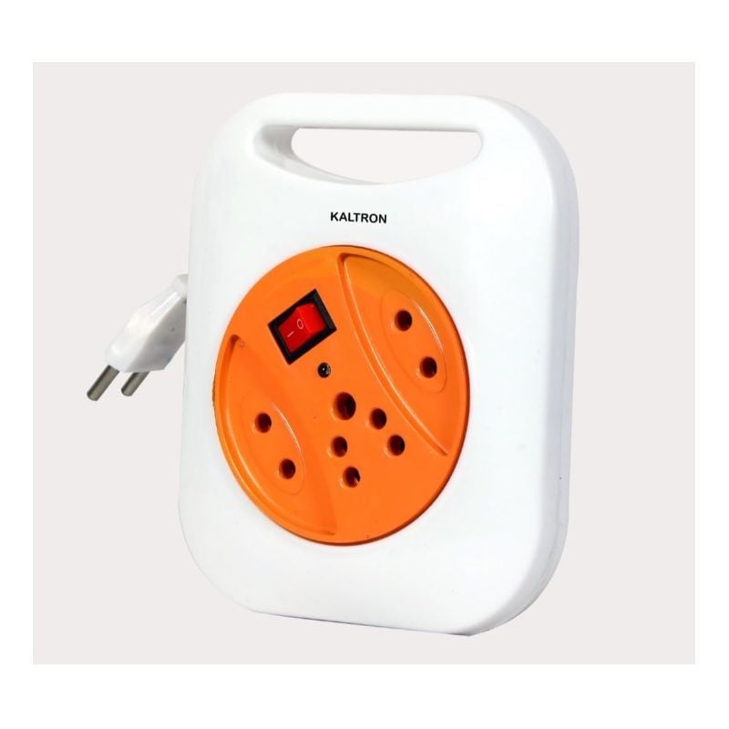 KALTRON – EXTENSION BOARD WITH 3 SOCKETS (WIRE LENGTH 4.5 MTRS)