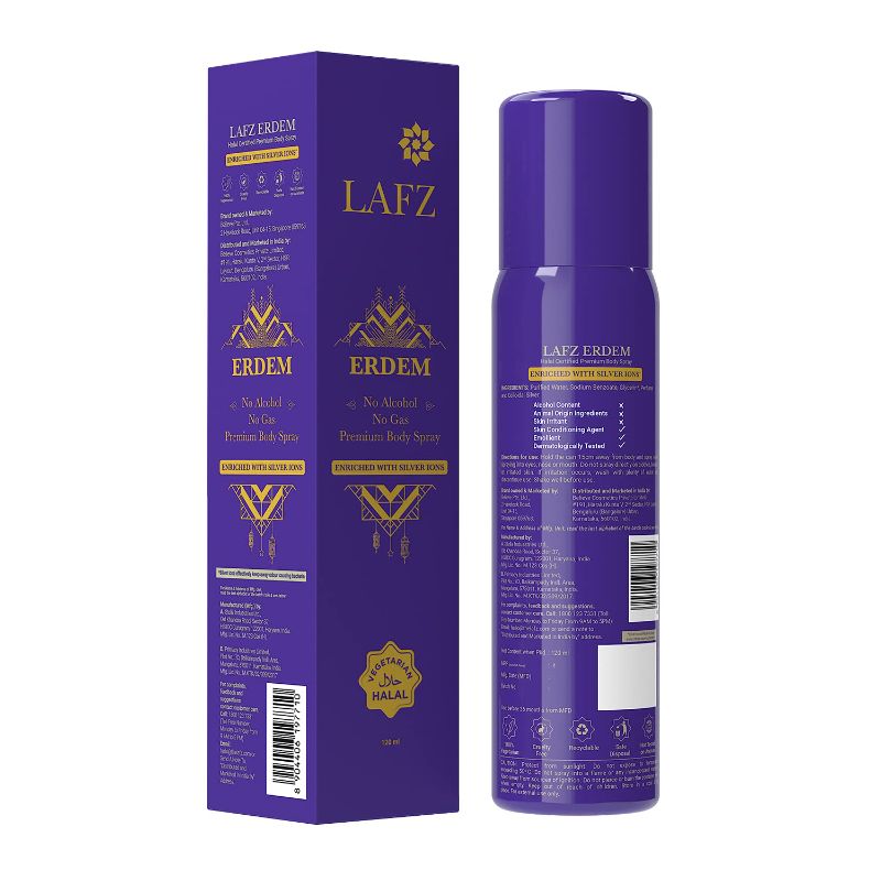 Lafz - ERDEM Premium Body Spray (120 Ml)