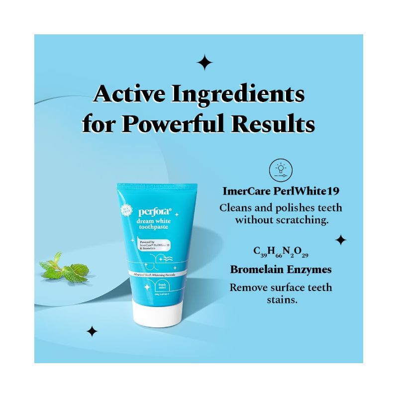PERFORA – DREAM WHITE TOOTHPASTE “FRESH MINT” (150 GMS)