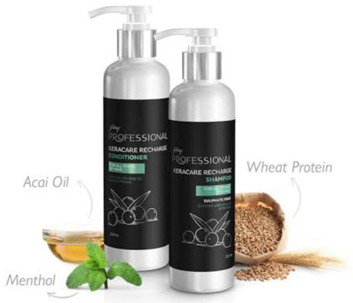 GODREJ PROFESSIONAL – KERACARE RECHARGE SHAMPOO (225 ML)