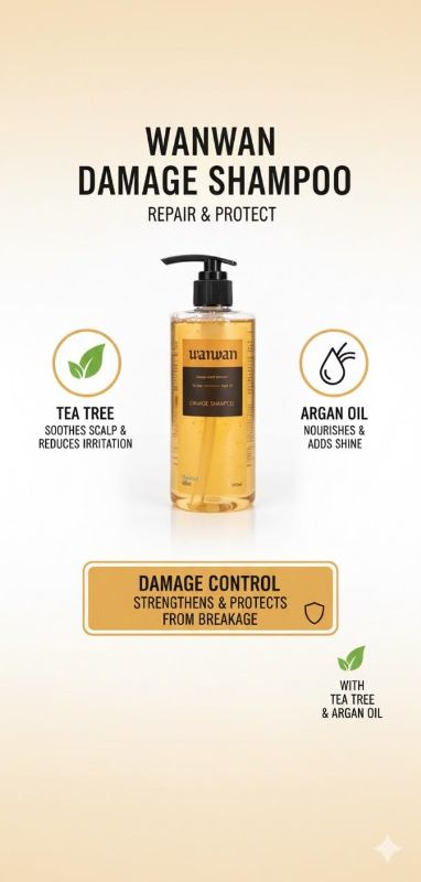 Wanwan – Damage Control Shampoo (300 Ml)