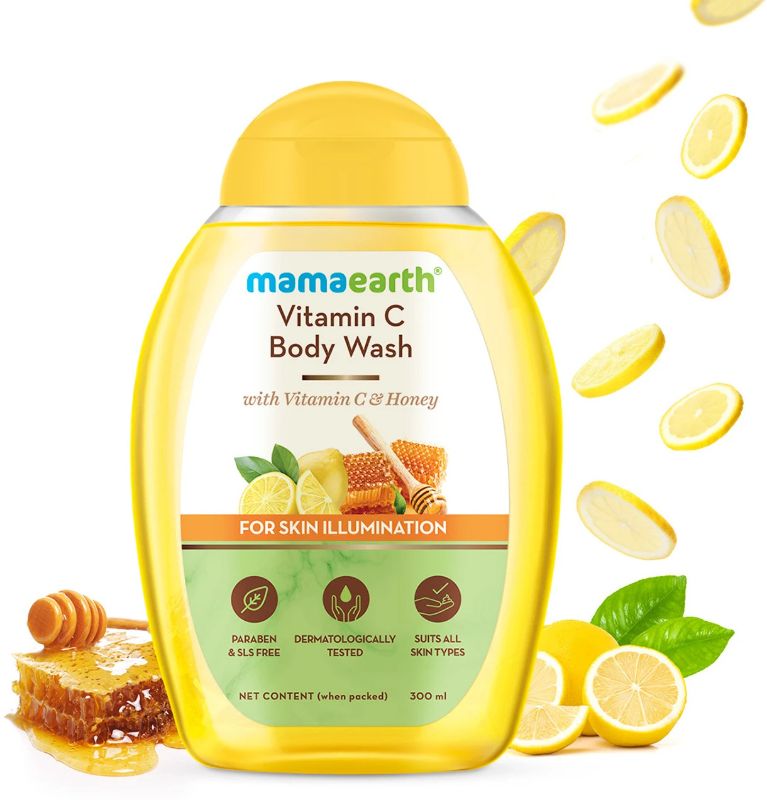 Mamaearth - Vitamin C Body Wash (300 Ml)