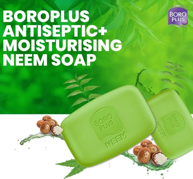 Boroplus – Antiseptic Moisturising Neem Soap (6U X 125Gms)
