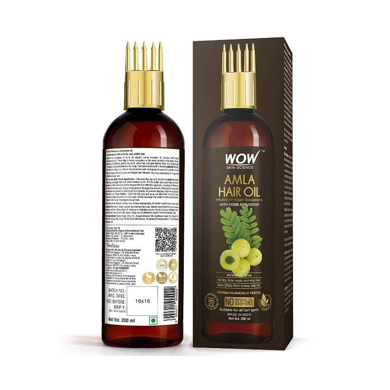 WOW SKIN SCIENCE – AMLA HAIR OIL (200 ML)