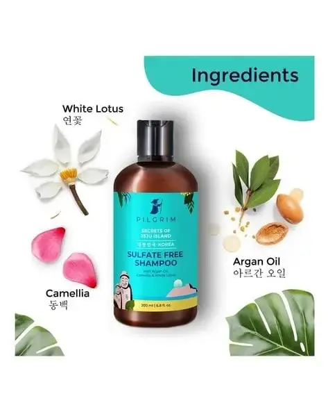 PILGRIM – SULPHATE FREE SHAMPOO (2 X 200 ML)