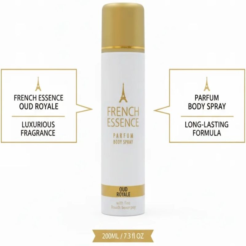 French Essence – Oud Royale Parfum Body Spray (120 Ml)