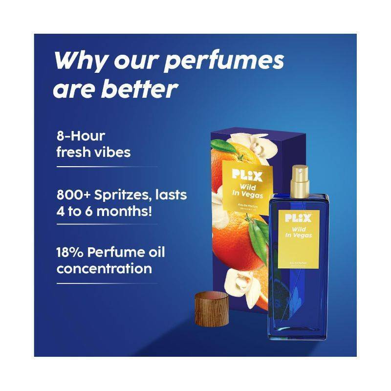 PLIX – WILD IN VEGAS PERFUME (100 ML)