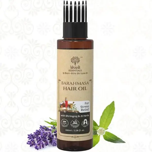 KHADI β BARAHMASA HAIR OIL (100 ML)