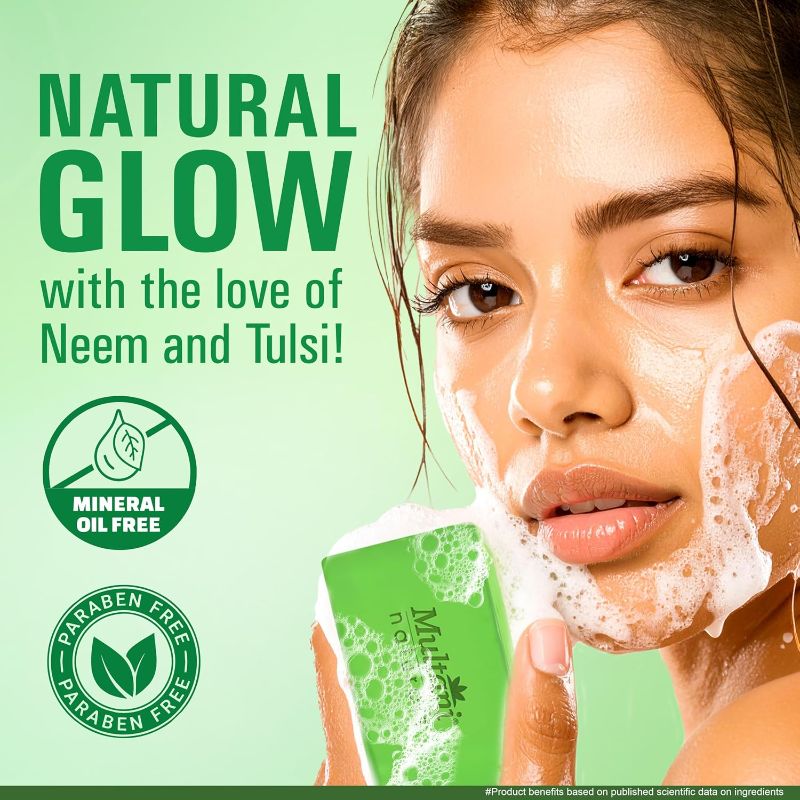 Multani Naturals – Neem Tulsi Soap (3U X 125Gms)
