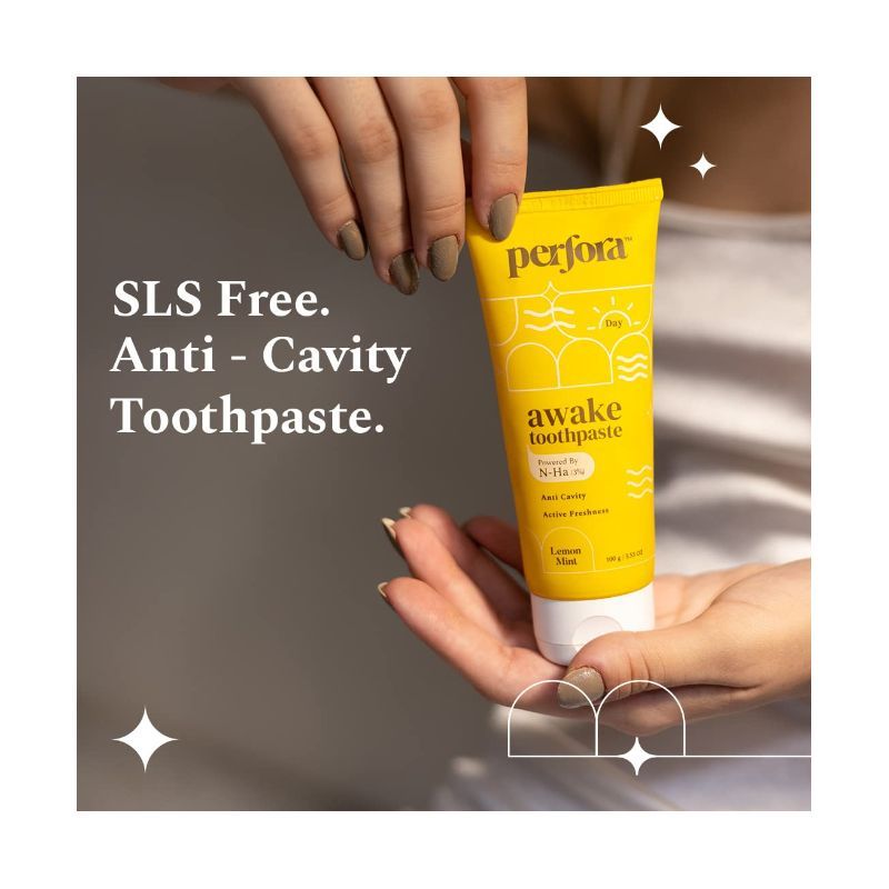 PERFORA – AWAKE TOOTHPASTE “LEMON MINT” (100 GMS)