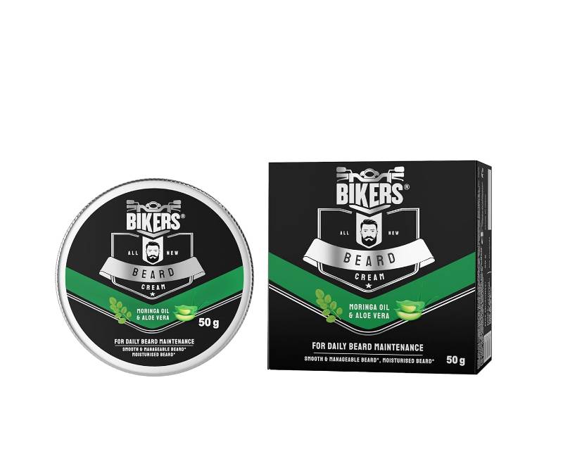 BIKERS – BEARD AND MOUSTACHE CARE CREAM (50 GMS)