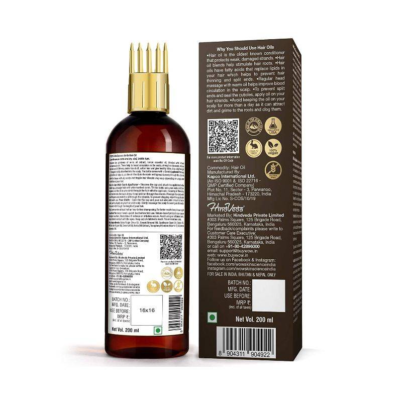 WOW SKIN SCIENCE – AMLA HAIR OIL (200 ML)