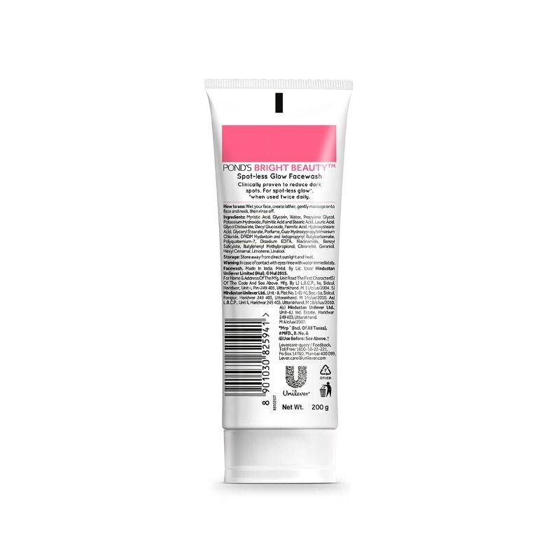 POND’S – BRIGHT BEAUTY SPOT-LESS GLOW FACEWASH (200 GMS)
