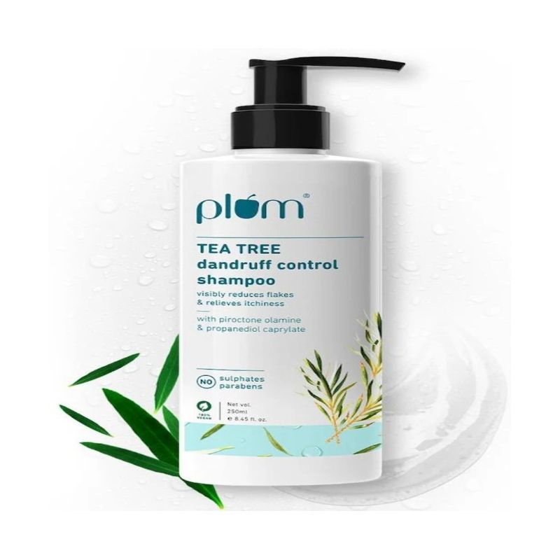 Plum - Tea Tree Dandruff Control Shampoo (250 Ml)