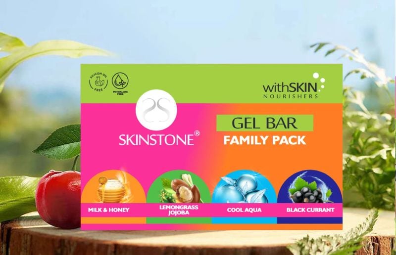 Skinstone – Gel Bar Family Pack (4U X 125Gms)