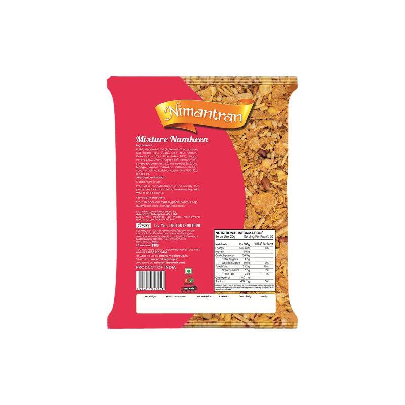 NIMANTRAN – MIXTURE NAMKEEN (900 GMS)