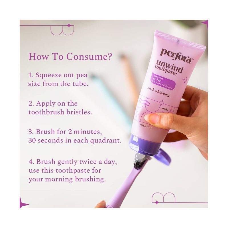 PERFORA – UNWIND TOOTHPASTE “LAVENDER ROSE” (100 GMS)