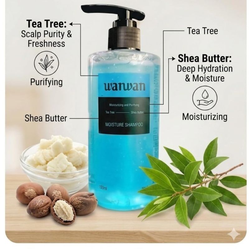 Wanwan – Moisturizing Control Shampoo (300 Ml)