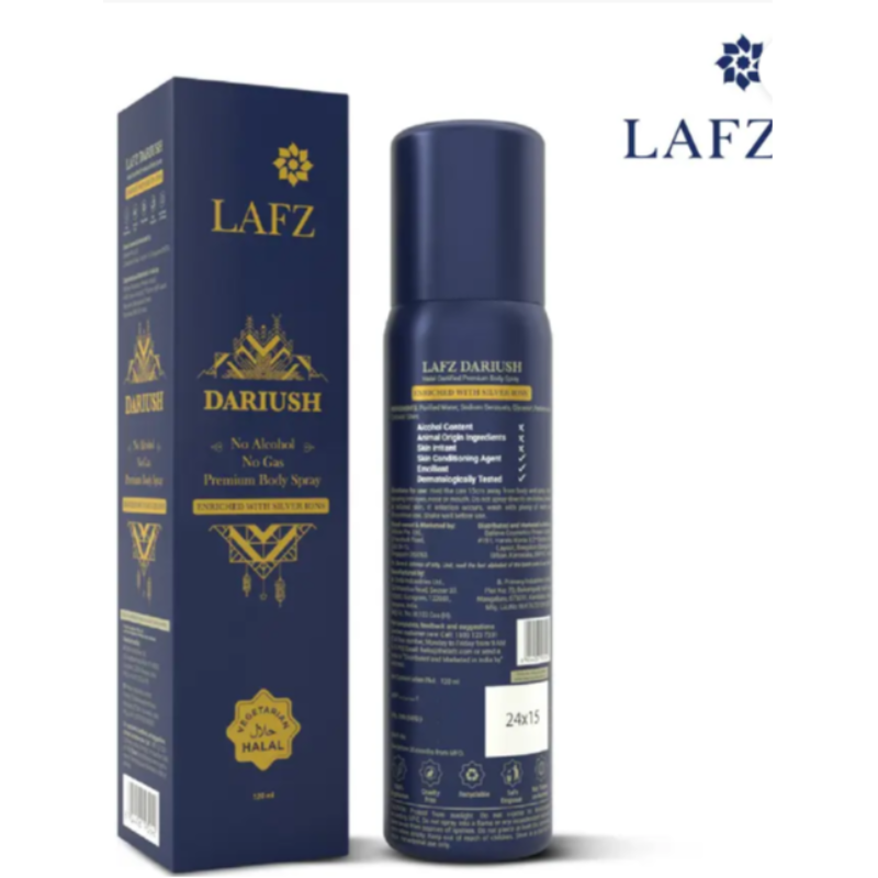 LAFZ – DARIUSH PREMIUM BODY SPRAY (120 ML)