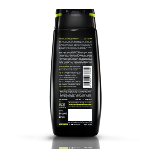Ustraa – Anti Hairfall Shampoo (250 Ml)