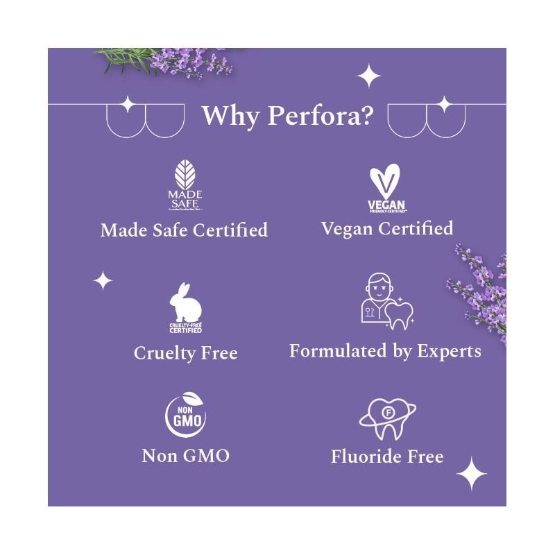 PERFORA – UNWIND TOOTHPASTE “LAVENDER ROSE” (100 GMS)