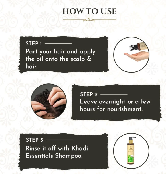 KHADI – BARAHMASA HAIR OIL (100 ML)