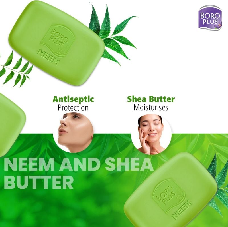 Boroplus – Antiseptic Moisturising Neem Soap (6U X 125Gms)
