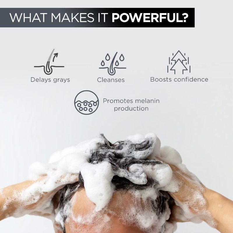 The Man Company - Anti-Graying Shampoo + Conditioner (200 Ml)