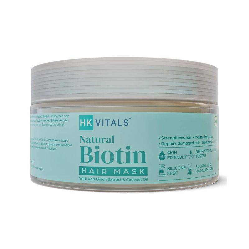 HK VITALS NATURAL – BIOTIN HAIR MASK WITH RED ONION EXTRACT & COCONUT OIL (200 ML)