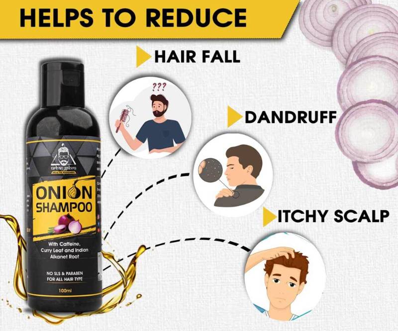 URBAN GABRU – ONION SHAMPOO (100 ML)
