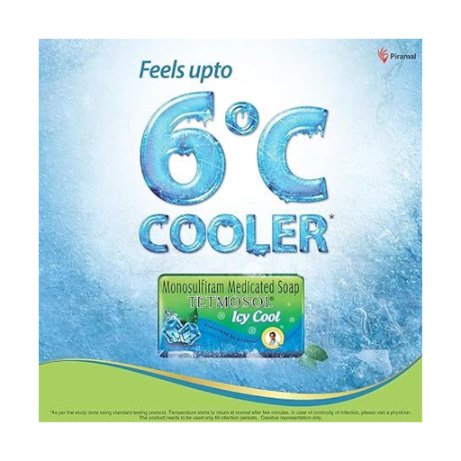 Tetmosol – Ice Cool Medicated Soap (6U X 75Gms)