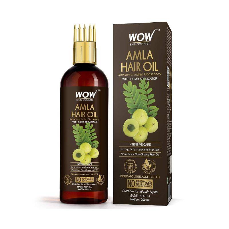 WOW SKIN SCIENCE – AMLA HAIR OIL (200 ML)