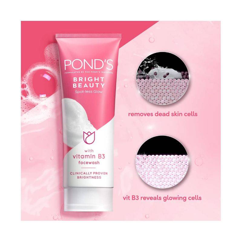 POND’S – BRIGHT BEAUTY SPOT-LESS GLOW FACEWASH (200 GMS)