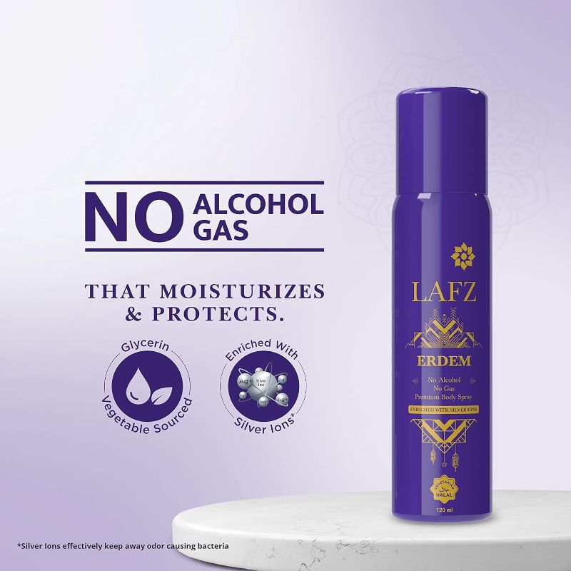 Lafz - ERDEM Premium Body Spray (120 Ml)