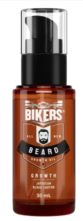 BIKERS - BEARD GROWTH OIL WITH JAMAICAN BLACK CASTOR (30 ML)