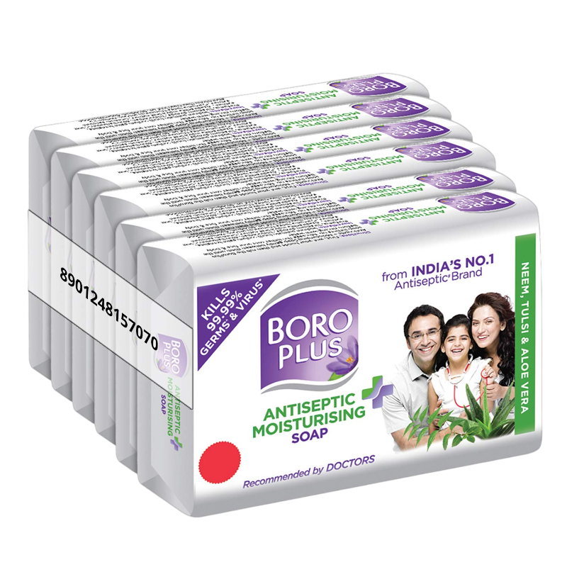 Boroplus – Antiseptic Moisturising Soap (6U X 125Gms)