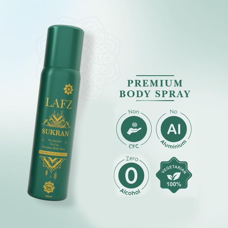 Lafz - Sukran Premium Body Spray (120 Ml)