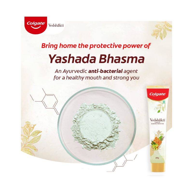 COLGATE – VEDSHAKTI TOOTHPASTE (400 GMS)