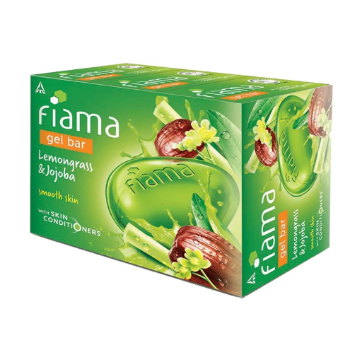 Fiama – Lemongrass & Jojoba Gel Bar (3U X 125Gms)