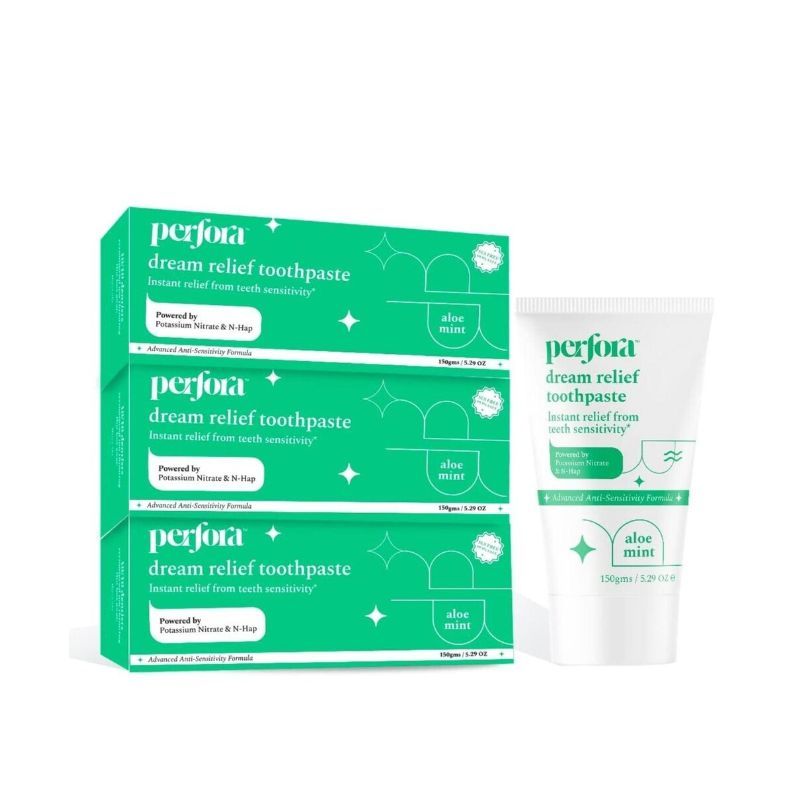PERFORA – DREAM RELIEF TOOTHPASTE “ALOE MINT” (150 GMS)