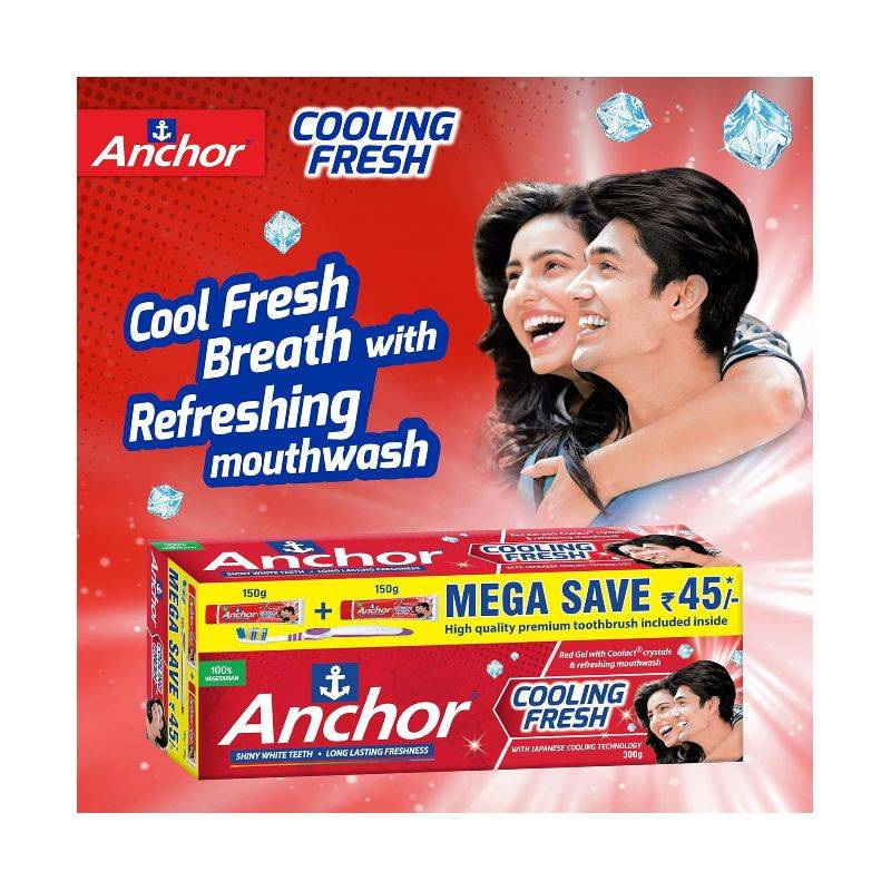 ANCHOR – RED GEL TOOTHPASTE (300 GMS)