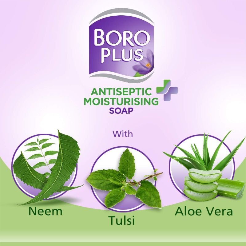 Boroplus – Antiseptic Moisturising Soap (6U X 125Gms)