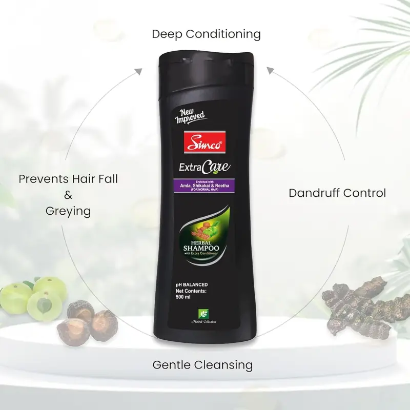 SIMCO – EXTRA CARE HERBAL SHAMPOO (500 ML)