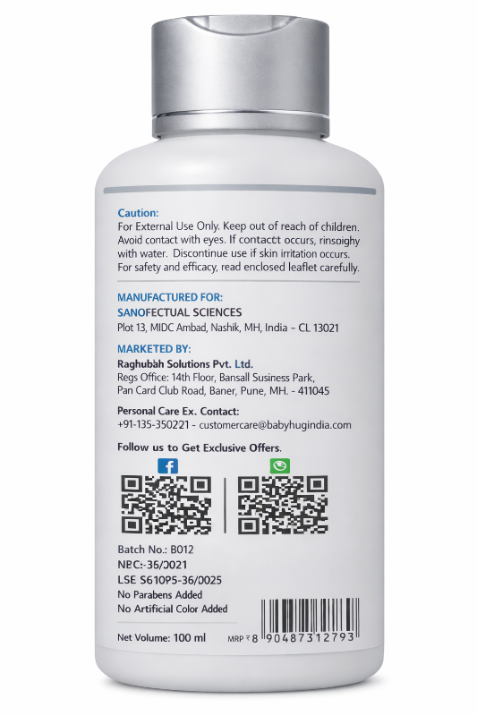 Babyhug Pro - Moisture Balance Shampoo (100 Ml)