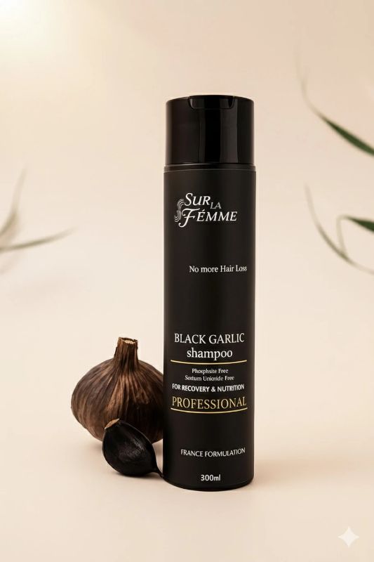 Sur La Femme - Black Garlic Shampoo  (300 Ml)