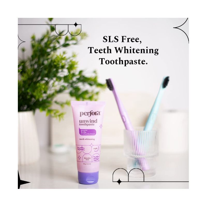 PERFORA – UNWIND TOOTHPASTE “LAVENDER ROSE” (100 GMS)
