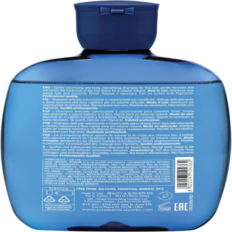 Alfaparf Milano Professional – Volumizing Shampoo (250 Ml)