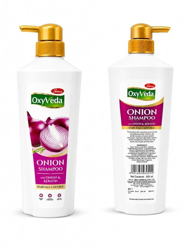 Oxyveda – Onion Shampoo (650 Ml)