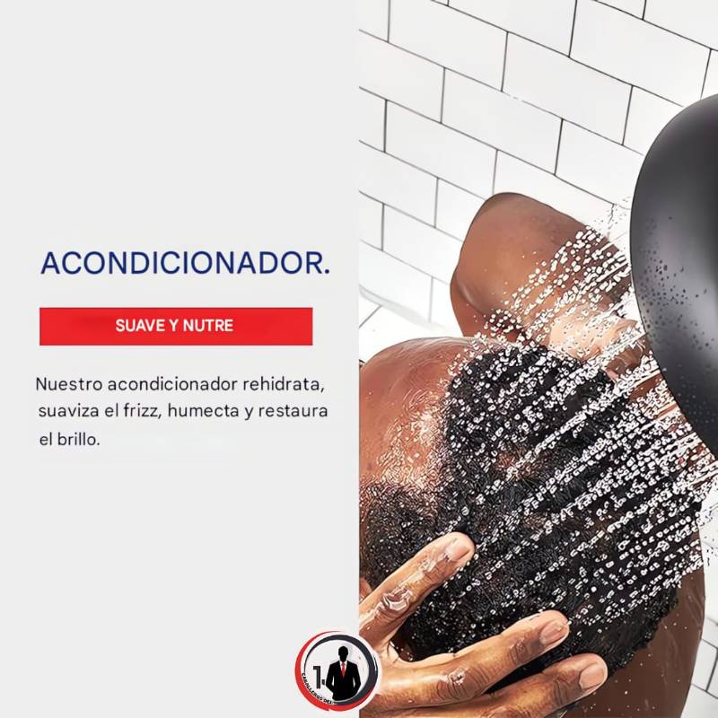 Huron Hair Duo | Juego de champú y acondicionador nutritivo para hombres